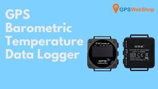 GPS location, Barometric Pressure, Altitude, Speed & Temperature Data Logger (Columbus V-1000)