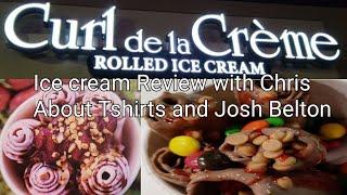 Curl de la Creme Rolled Ice Cream Pigeon Forge Tennessee 2019