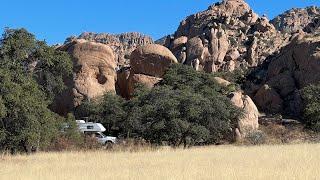 Dispersed Camping in the Dragoon Mountains - Free Camping - Coronado National Forest - Arizona