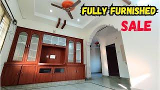 fully furnished 2 bhk flat for sale in kukatpally hyderabad resale property | flats in hyderabad