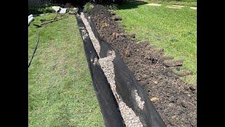 How to Install a French Drain Correctly - Step by Step