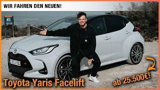 Toyota Yaris Facelift im Test (2025) Wir fahren den NEUEN Kleinwagen ab 25.500€! Review | GR Sport