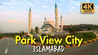  Park View City Islamabad, Pakistan: 4K Driving Tour & Captions