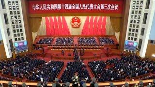 Chinese President Xi Jinping attends closing meeting of NPC annual session