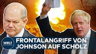 PAUKENSCHLAG AUS LONDON: Johnson - Deutschland für schnelle Kapitulation der Ukraine | WELT Analyse