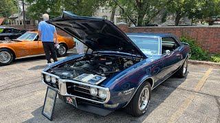 I saw two one owner cars at the collector car show in Downtown Barrington!