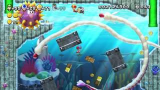 New Super Luigi U - 4-5: Dragoneel Depths