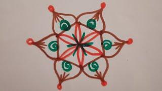 easy rangoli ll rangoli ll rangoli design ll video ll viral ll