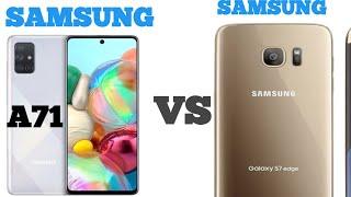 Samsung A71 vs Samsung s7 Edge | speed test