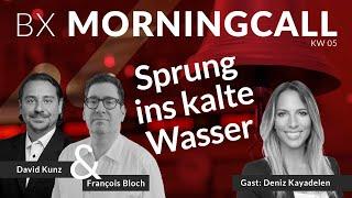 Sprung ins kalte Wasser - Deniz Kayadelen zu Gast im BX Morningcall