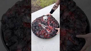 Making a Spooky Firepit for Halloween!  #halloween #diy