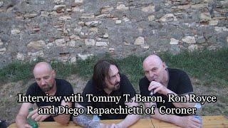 Interview with Coroner: We have recorded 8 songs for the new album!