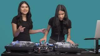 Amira & Kayla DJ Practice To Notorious B.I.G.