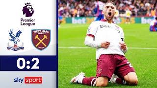 Bowen & Co. mit erstem Saisonsieg! | Crystal Palace - West Ham United | Highlights - Premier League