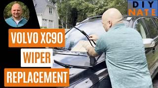 How to Change Windshield Wipers on Volvo XC90 (2013)! Quick Replacement & Caution for Wiper Blades!