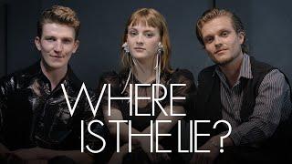 Ewan Mitchell, Tom Glynn-Carney & Phia Saban Take Turns in the Hot Seat | Where Is The Lie? | ELLE