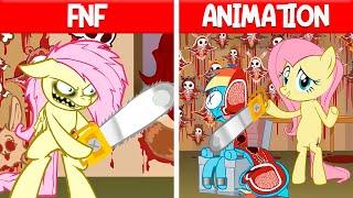 Friday Night Funkin' VS Fluttershy - FNF GAME vs ANIMATION / FNF Mod