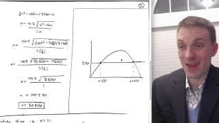 QA: Network Demand (Quadratic Demand Curve)