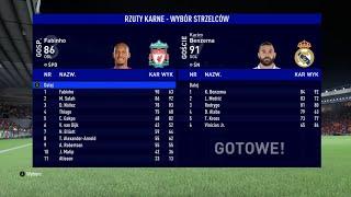 FIFA 23 Liverpool vs Real Madryt RZUTY KARNE