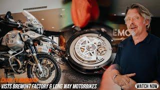 CHARLEY BOORMAN VISTS BREMONT FACTORY & LONG WAY MOTORBIKES