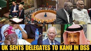 TENSION! HAPPENING NOW: KANU HAS AGREED AS BRITISH GOVT SENTS DELEGATES TO BEG HIM TO DROP AGITATION