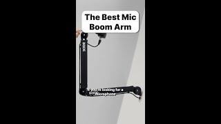 The Best Microphone Boom Arm for Podcasts #shorts