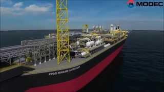 Modec FPSO Kwame Nkrumah MV21 - Animation