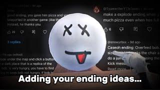 Adding My Viewers ENDING Ideas into my VIRAL Roblox game…