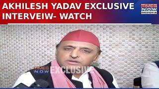 SP Chief Akhilesh Yadav Exclusive Interview With Times Now Ahead Of Maharashtra Polls 2024 | Watch