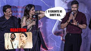 Kajol and Ajay Devgn Break Silence on 8 Hour Rule after Deepika Padukone - Sandeep Reddy Vanga Cont.