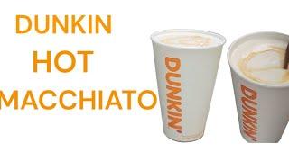 How To Make Dunkin Hot Macchiato