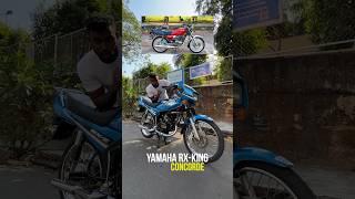 RXZ WITH ENGINE WORTH 1.5LAC#yamaharx #rx100 #rx135 #rxz #rd350 #2stroke #reels #shorts  #trending