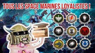 TOUTES les légions de space marine loyalistes expliquées en 40 minutes ! Warhammer 40.000