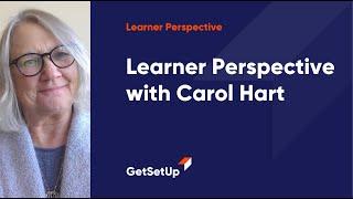 GetSetUp - Learner Perspective with Carol Hart, Classes designed for older adults.