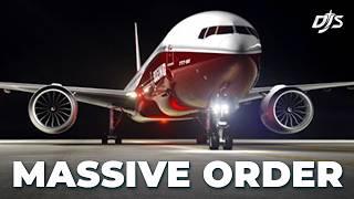 Massive Order, Boeing Production News & Airbus Concerns