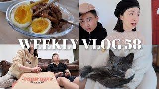 WEEKLY VLOG 58 | 简单但很厉害的溏心蛋做法最近爱看的综艺教涤纶做蛋糕