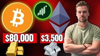 Bitcoin: $70,000 diese Woche?! | Ethereum Reagiert | Grass Launch? & Silber Preis Breakout