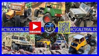 RC Truck Trial und RC Scale Trial Trucks im Modellbau Kanal Trailer 2022