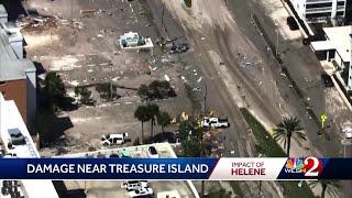 Cleanup begins after extensive Hurricane Helene damage in St. Pete Beach, Tampa Bay, Fort Myers