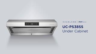 Range Hood Highlights | Hauslane Powerful UC-PS38 Under Cabinet Range Hood