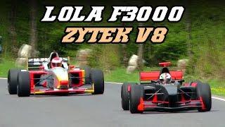 Lola F3000 and B99-50 Zytek V8 at Hillclimb