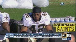 NFL star charged with rape