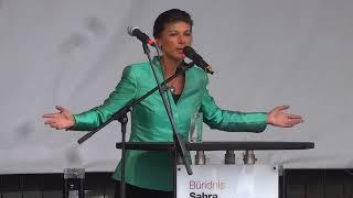 Sahra Wagenknecht BSW Europawahlkampf in Berlin 2024