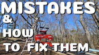 Don't Make these Mistakes with your MechMaxx Sawmill.