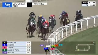 Gulfstream Park Carrera 1 - 9 de Noviembre 2024