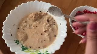 Weightloss Oil Free steamed Dahi bada in Chacha ( Pure Protein ) ,