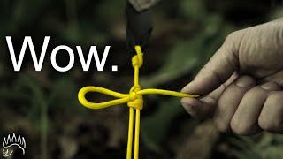 This Knot should be WAY more popular than it is: The Farrimond Friction Hitch