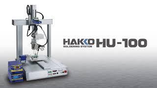 HAKKO HU-100; 4-Axis Table-Top Type Soldering Robot