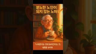 [도서] 분노한 노인이 되지 않는 노하우, 빌헬름 슈미트의 『나이든다는 것과 늙어간다는 것』