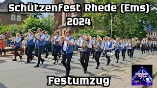 Schützenfest Rhede (Ems) 2024 - Festumzug